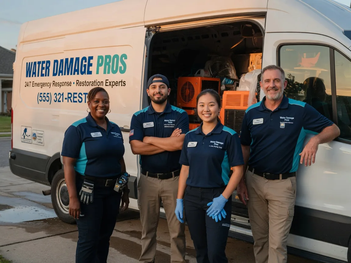 Water Damage Restoration company in Hooks, TX