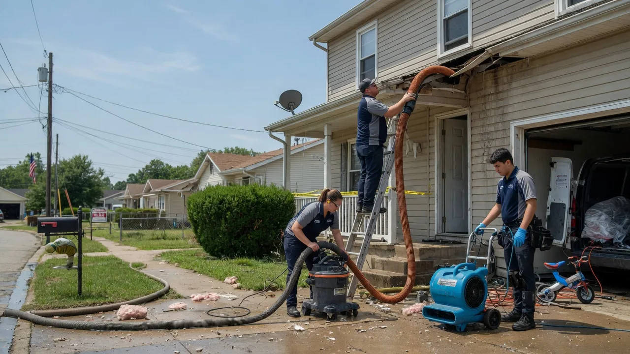 Water Damage Restoration in Hooks, TX near me